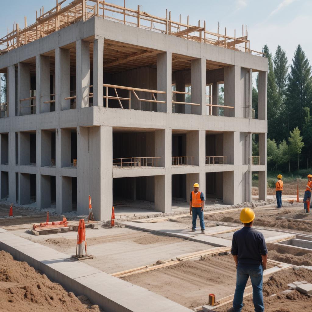 Особенности строительства дома из газобетона