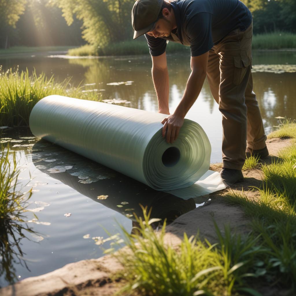 Бутилкаучуковая пленка для гидроизоляции водоемов - изображение 2