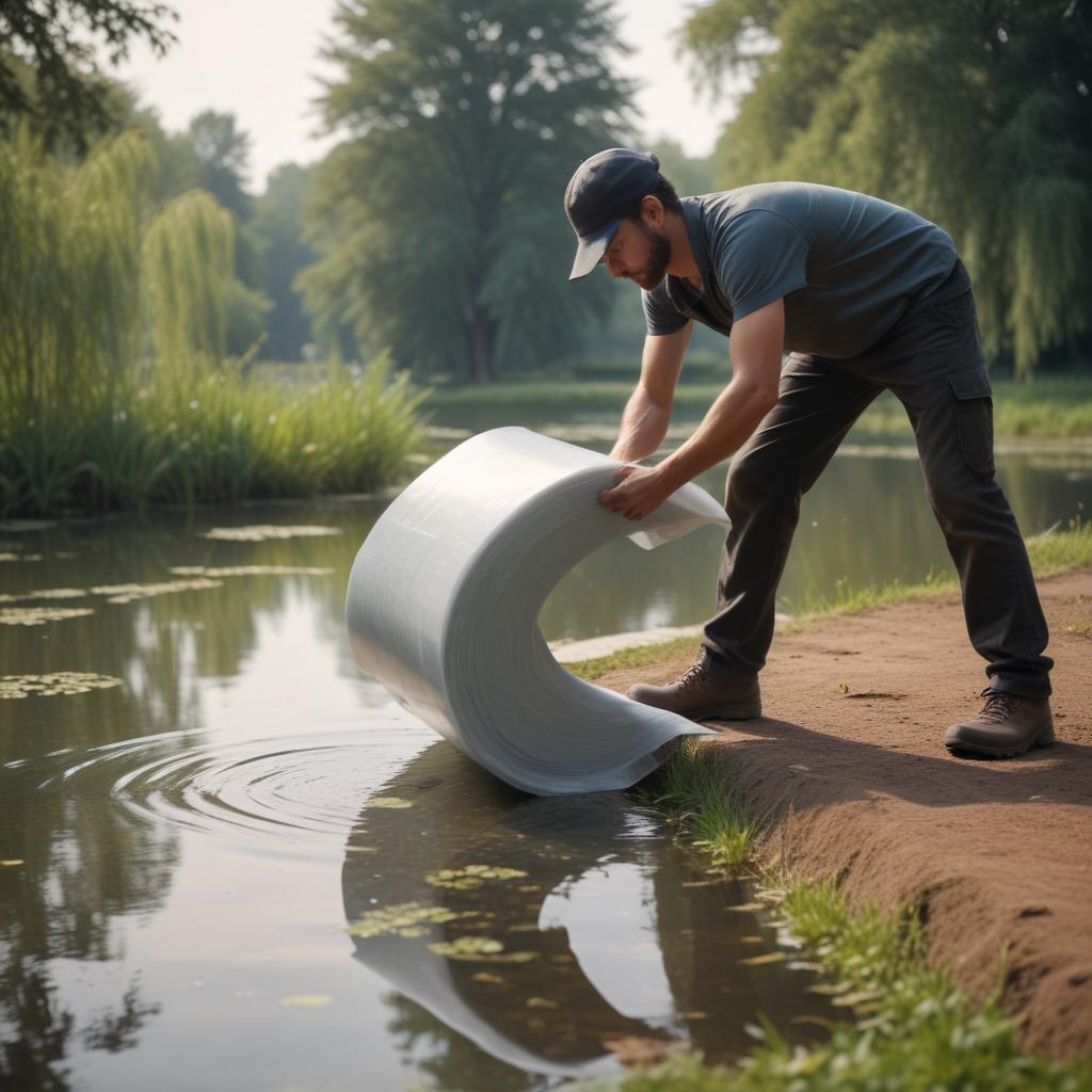 Бутилкаучуковая пленка для гидроизоляции водоемов - изображение 3